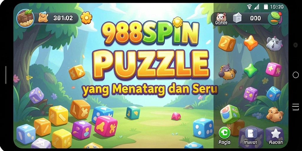 Tampilan gameplay seru dalam 988SPIN yang menguji otak.