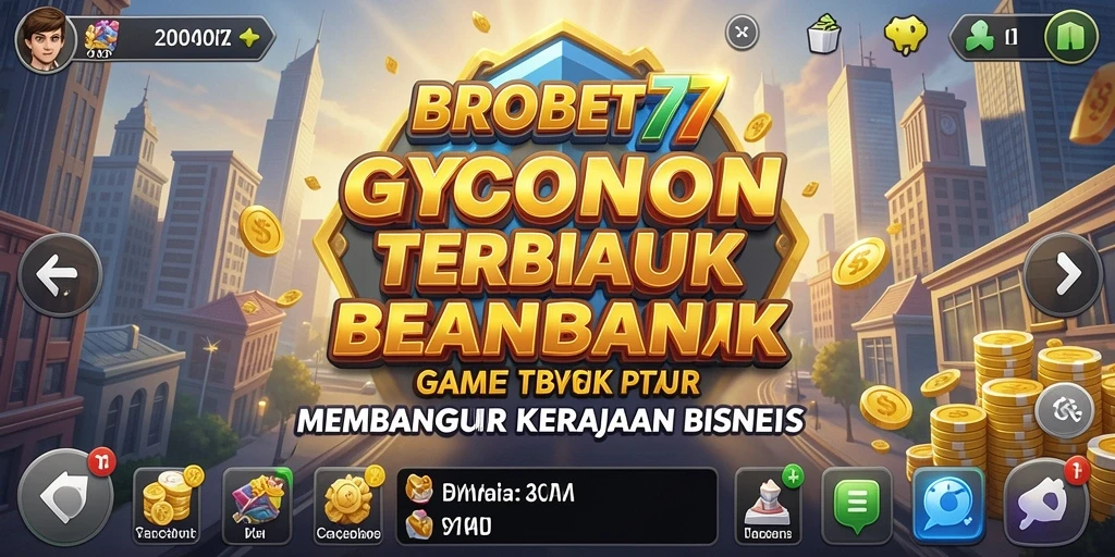 Tangkapan layar menunjukkan pengalaman seru bermain game Tycoon.