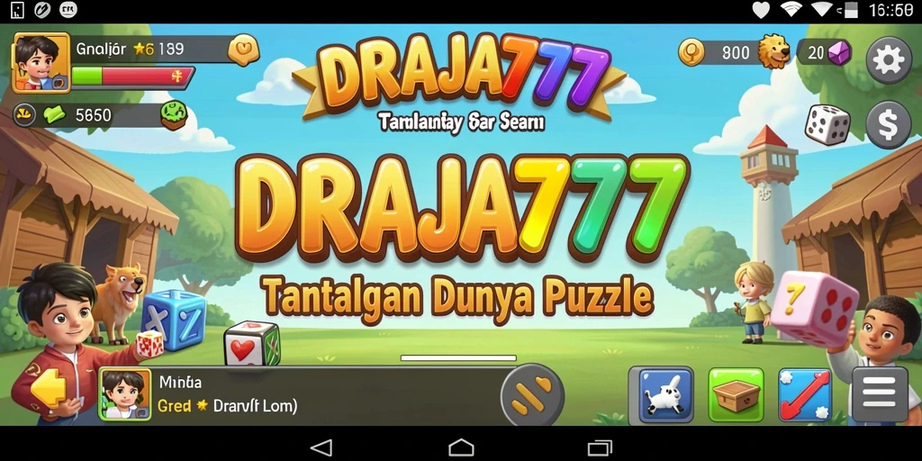 Tampilan menarik dari gameplay DRAJA777 yang menantang.