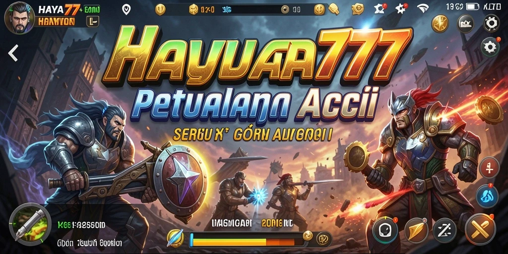 Tampilan gameplay HAYA777 yang penuh aksi dan seru.