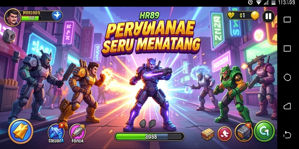 Gameplay arcade seru dengan tantangan menarik di HR89.