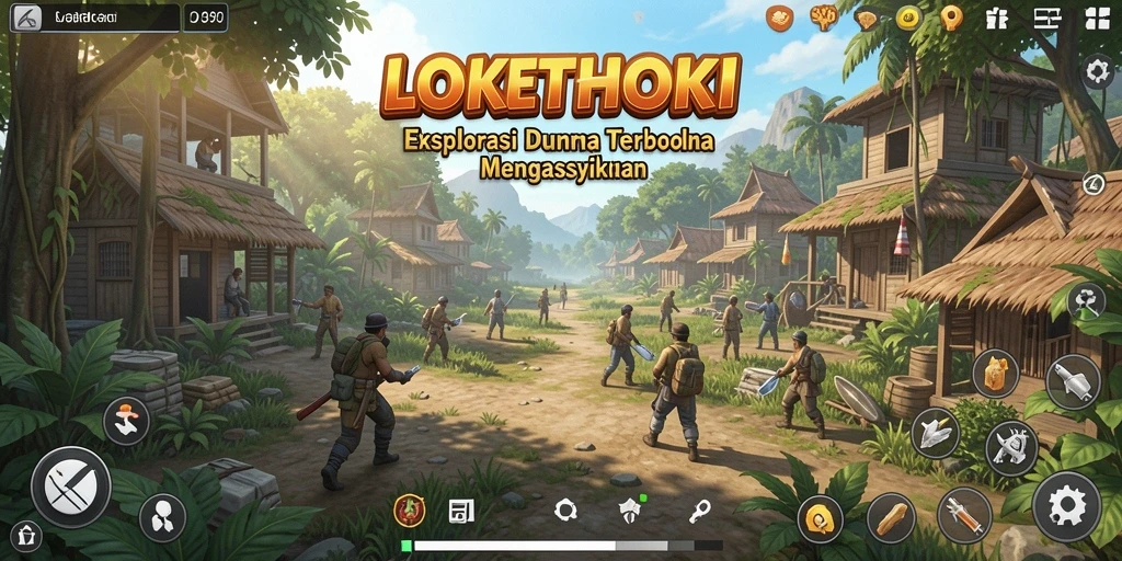 Tampilan gameplay <strong>LOKETHOKI</strong> yang menawan dan mendalam.