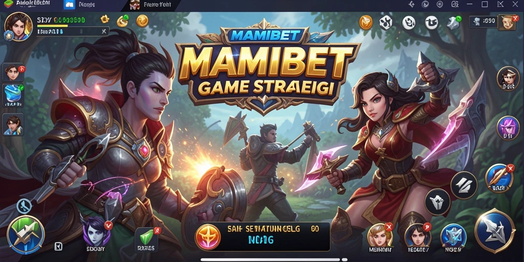 Gambaran gameplay SLG yang mendebarkan di MAMIBET.