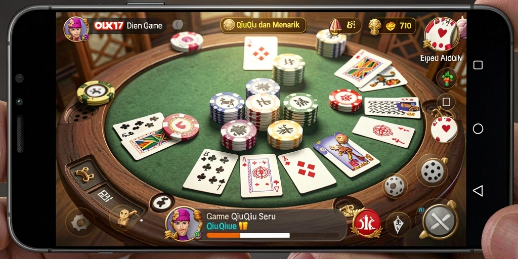 Gameplay seru OLX17 dengan suasana kompetitif QiuQiu.