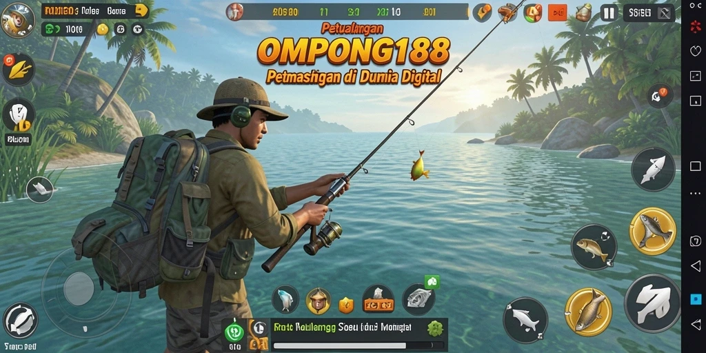 Tangkapan ikan terbesar dalam permainan OMPONG188 dengan grafis menawan.