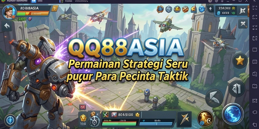 Tangkapan layar gameplay QQ88ASIA yang menunjukkan aksi strategi yang mendebarkan.