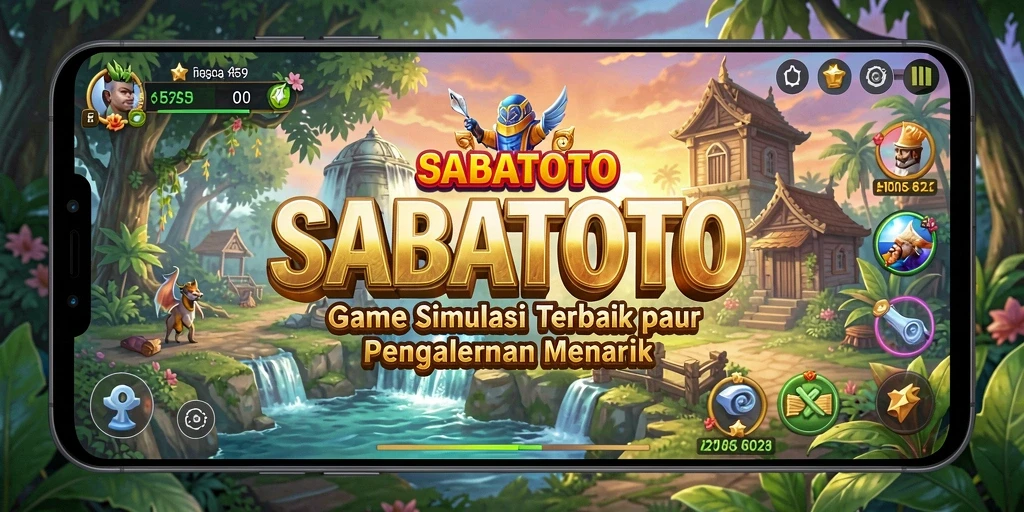 Tampilan gameplay SABATOTO yang mengasyikkan dan interaktif.