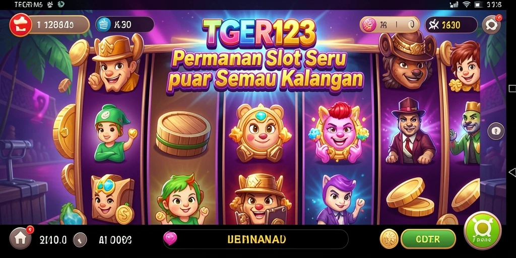 Tampilan gameplay seru TGER123 dengan berbagai fitur menarik.