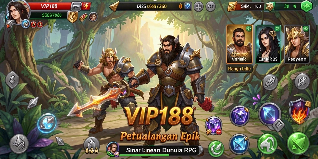 Tampilan gameplay seru di <strong>VIP188</strong> dengan karakter yang unik dan aksi yang mendebarkan.